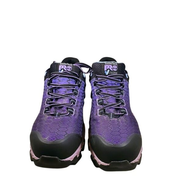 Timberland PRO Women's 9M Work Shoes Purple ESD Anti-Fatigue Slip Resistant NWOB - Picture 6 of 9